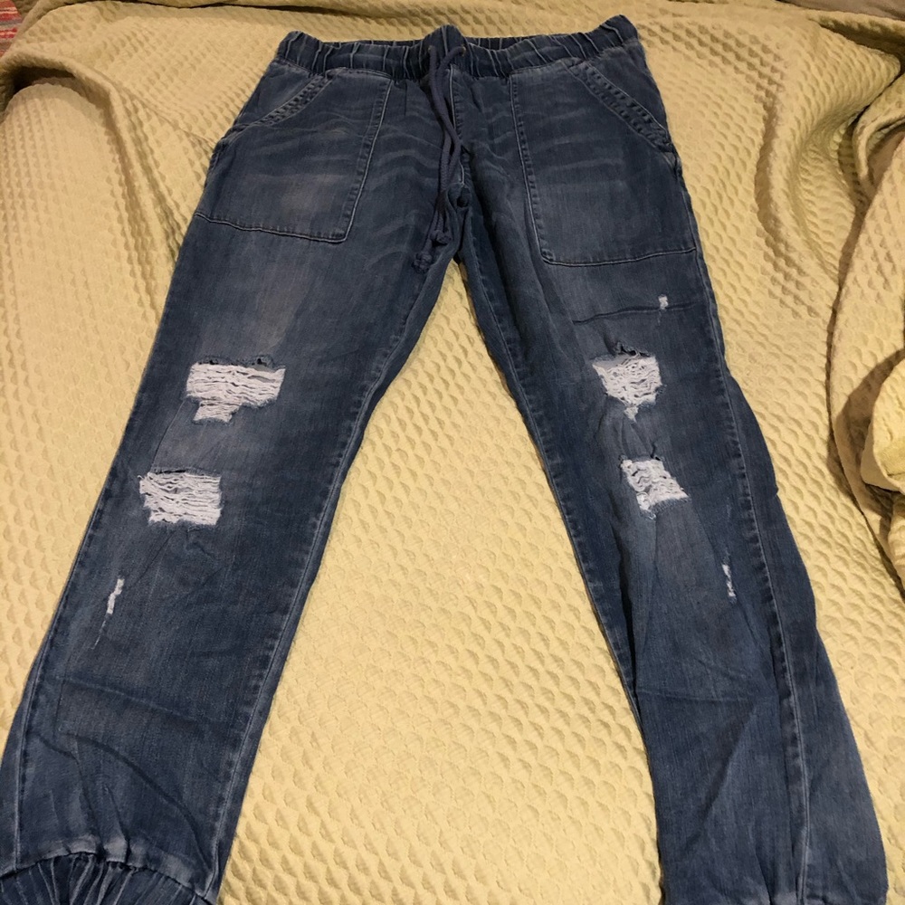 Bella Dahl denim joggers